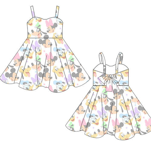Pastel friends dress